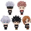 10cm Anime Jujutsu Kaisen Figure Itadori Yuji Gojo Satori Fushiguro Megumi Kugisaki Kawaii Toy Car Decoration 1 - Jujutsu Kaisen AU Store