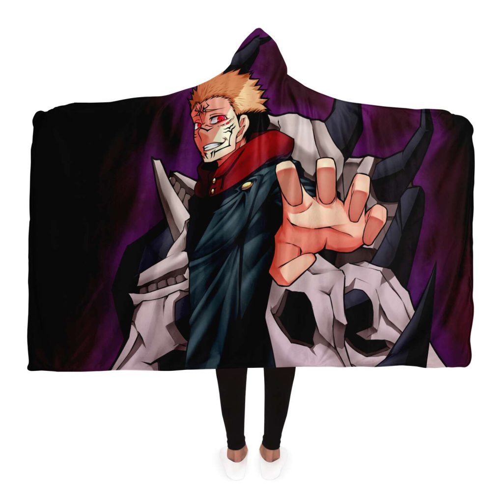 20722c4ad77f12f877ee2a3cabc3cd41 hoodedBlanket view4 - Jujutsu Kaisen AU Store