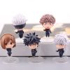 5Pcs Set Anime Jujutsu Kaisen Gojo Satoru Kugisaki Kawaii Figurines Q Version Pvc Action Figure Modle - Jujutsu Kaisen AU Store