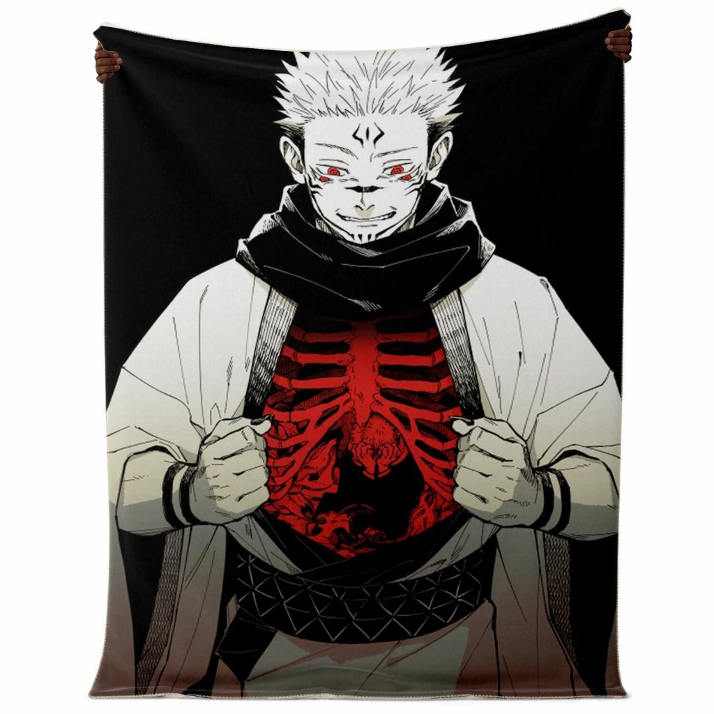 70129eebaee9281c26d17f110b975d81 blanket vertical neutral - Jujutsu Kaisen AU Store