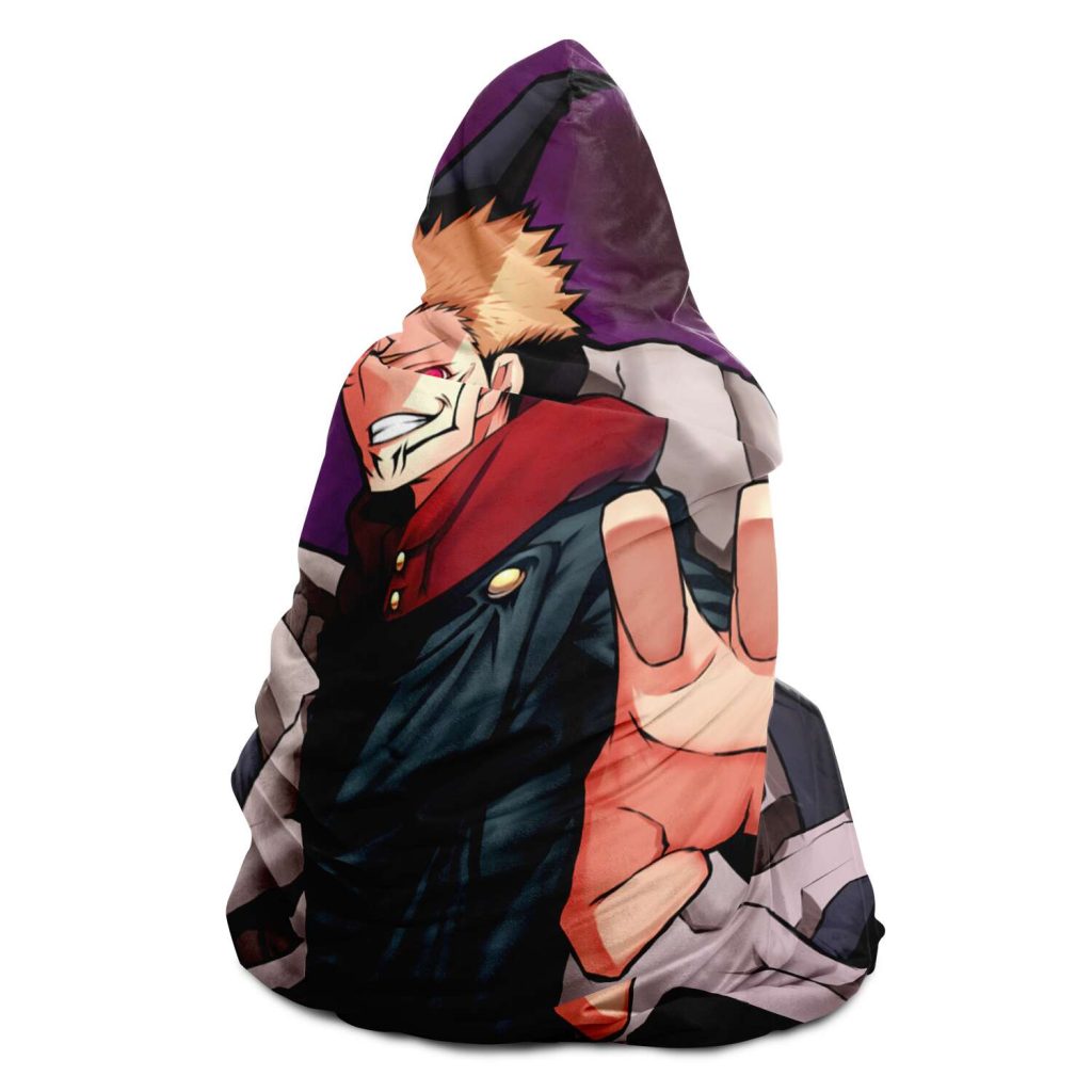 8d3d6a9742de927949aaceffb9ca169a hoodedBlanket view5 - Jujutsu Kaisen AU Store