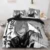 Anime Jujutsu Kaisen Duvet Cover Cartoon Bedding Sets Itadori Yuji Bed Set Quilt Comforter Covers Home 3 - Jujutsu Kaisen AU Store