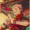 Anime Jujutsu Kaisen Posters Kraft Paper Vintage Poster Wall Art Painting Study Home Living Room Decoration 36 - Jujutsu Kaisen AU Store