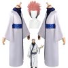 Anime Jujutsu Kaisen Ryomen Sukuna Cosplay Costume Kimono White Hanfu Halloween Carnival Party Clothes - Jujutsu Kaisen AU Store