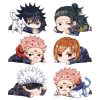 Anime Peripheral Jujutsu Kaisen Double Pillow Gojo Satoru Ryomen Sukuna Figures Plush Throw Pillow Kawaii Manga 4 - Jujutsu Kaisen AU Store