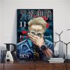 Classic Anime Jujutsu Kaisen Art Home Wall Decor Picture Figure Yuji Itadori Satoru Quality Canvas Painting 3 - Jujutsu Kaisen AU Store