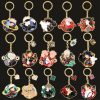 Hot Anime Jujutsu Kaisen Keychain Gojo Satoru Fushiguro Megumi Figure Enamel Pendant Keyring High Quality Props 1 - Jujutsu Kaisen AU Store