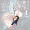 Hot Fashion Jujutsu Kaisen Yuji Itadori Keychain Fushiguro Megumi Cosplay Two sided Acrylic Keyring Anime Jewelry 1 - Jujutsu Kaisen AU Store