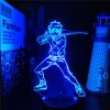 Jujutsu Kaisen 3D Lamp Anime Gojo Satoru Jujutsu Kaisen Yuji Itadori LED Night Light Brdroom Decor 21 - Jujutsu Kaisen AU Store