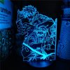 Jujutsu Kaisen 3D Lamp Anime Gojo Satoru Jujutsu Kaisen Yuji Itadori LED Night Light Brdroom Decor 22 - Jujutsu Kaisen AU Store