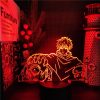 Jujutsu Kaisen 3D Lamp Anime Gojo Satoru Jujutsu Kaisen Yuji Itadori LED Night Light Brdroom Decor 5 - Jujutsu Kaisen AU Store