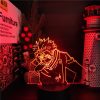 Jujutsu Kaisen 3D Lamp Anime Gojo Satoru Jujutsu Kaisen Yuji Itadori LED Night Light Brdroom Decor 7 - Jujutsu Kaisen AU Store