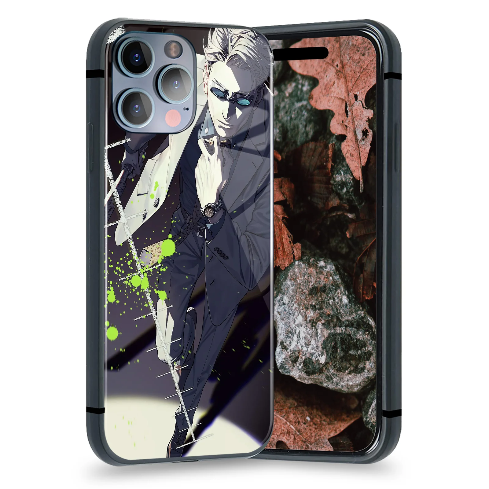 Kento Nanami Jujutsu Kaisen Anime Soft Silicone Glass Phone Case for IPhone Se3 7 8 15 4 - Jujutsu Kaisen AU Store