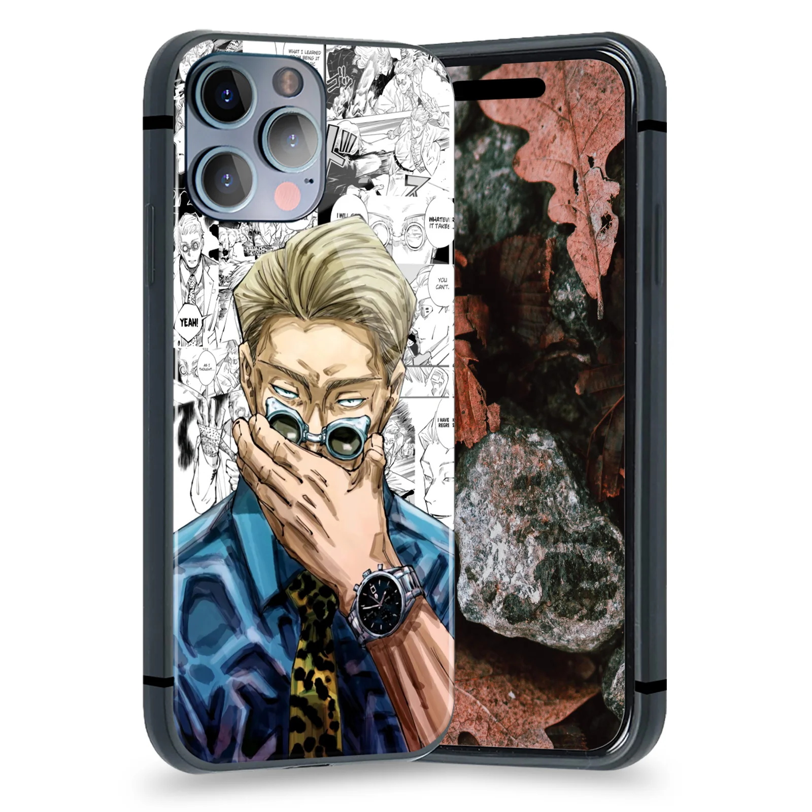 Kento Nanami Jujutsu Kaisen Anime Soft Silicone Glass Phone Case for IPhone Se3 7 8 15 6 - Jujutsu Kaisen AU Store