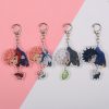 Keychain Woman Jujutsu Kaisen Key Chain Men Acrylic Pendant Keyring Unisex Elegant Key Holder Gojo Satoru - Jujutsu Kaisen AU Store