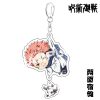 Keychain Woman Jujutsu Kaisen Key Chain Men Acrylic Pendant Keyring Unisex Elegant Key Holder Gojo Satoru 4 - Jujutsu Kaisen AU Store