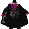 Pink Gojo JK AOP Hooded Cloak Coat NO HOOD Mockup - Jujutsu Kaisen AU Store