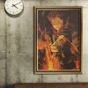 TIE LER Anime Jujutsu Kaisen Anime Poster Kraft Paper Decoration Painting Modern Living Room Home Decor 5 - Jujutsu Kaisen AU Store