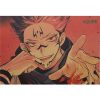 TIE LER Classic Kraft Paper Poster Jujutsu Kaisen Series Anime Character Poster Bar Cafe Interior Decoration 1 - Jujutsu Kaisen AU Store