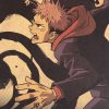 TIE LER Kraft Paper Vintage Posters Japanese Classic Anime Jujutsu Kaisen Anime Poster Home Room Art 5 - Jujutsu Kaisen AU Store