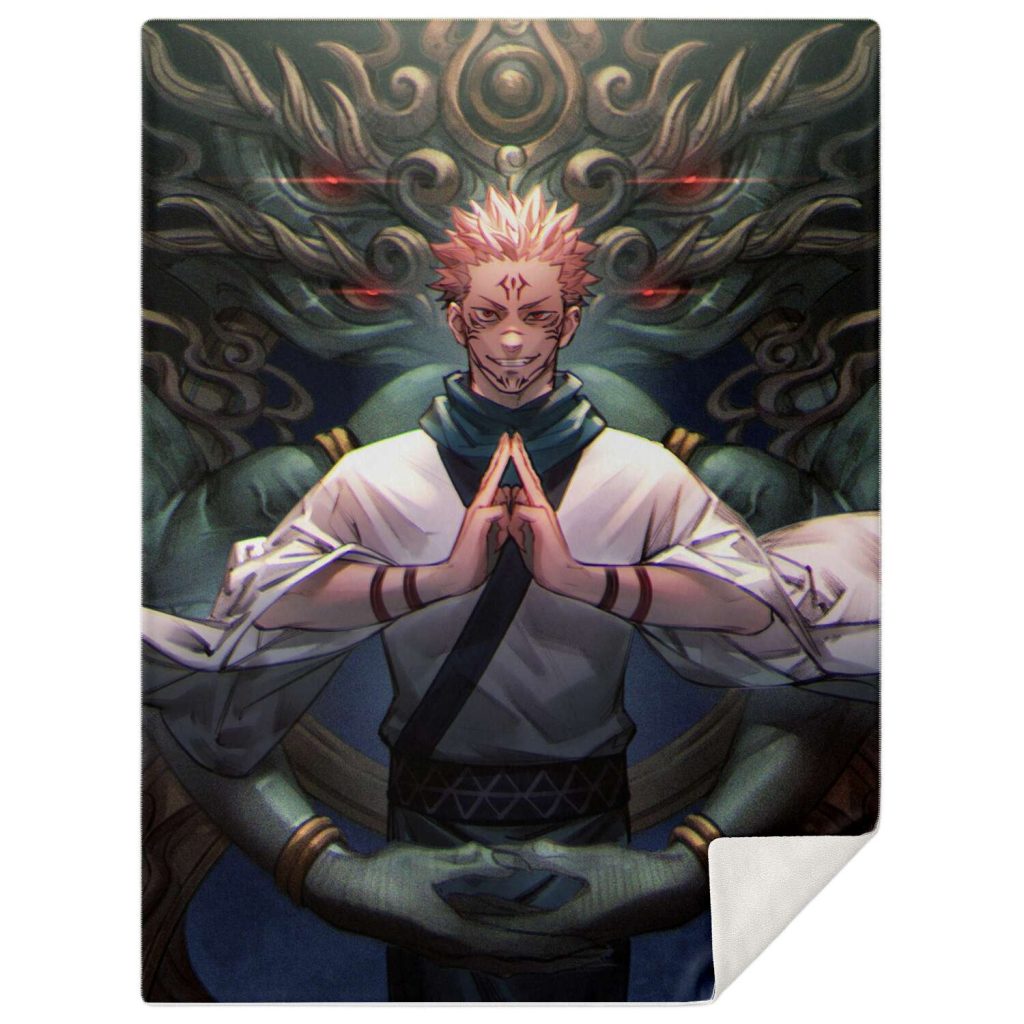 bb5c3797750156af5507dc5a6b1d6bbf blanket vertical flat - Jujutsu Kaisen AU Store