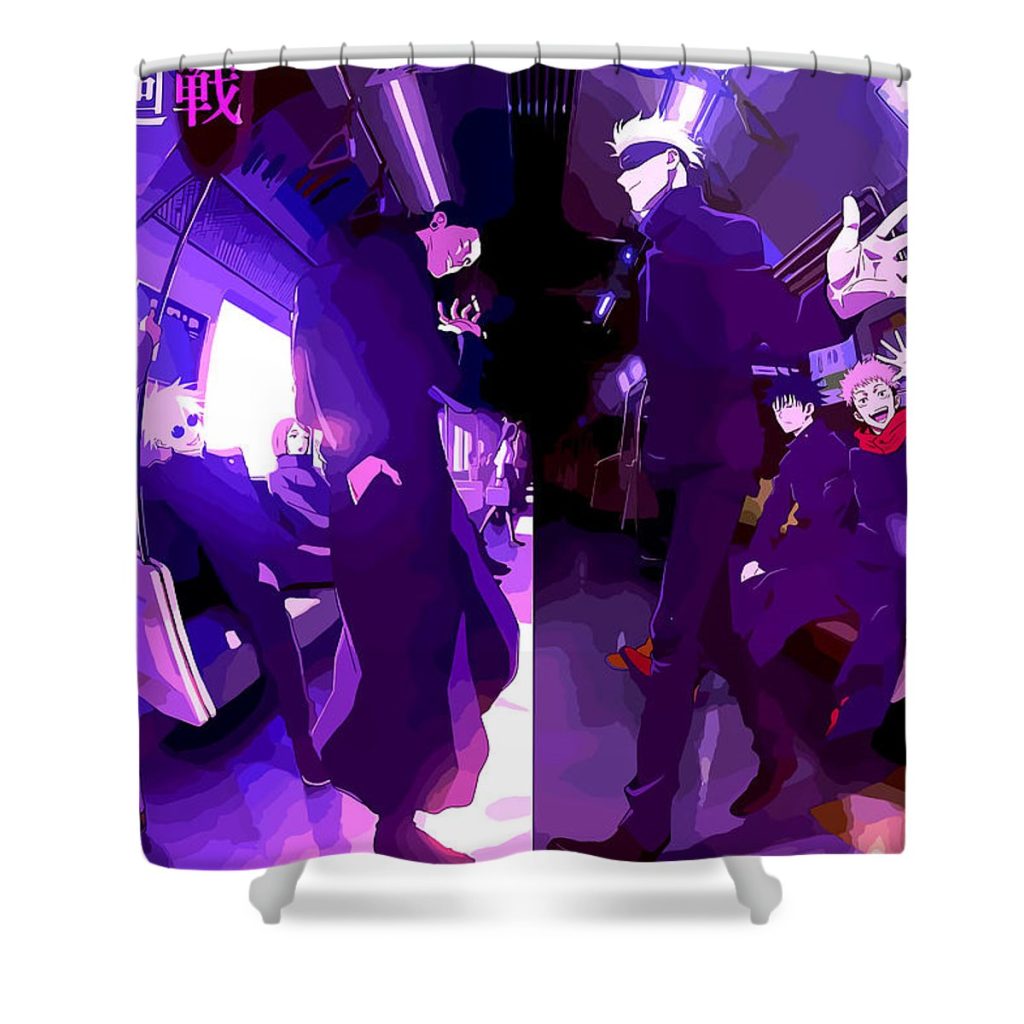 jujutsu kaisen art poster arunika cool blue stewart gray - Jujutsu Kaisen AU Store