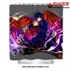 jujutsu kaisen megumi fushiguro shower curtain w59 x h71 gray 734 - Jujutsu Kaisen AU Store