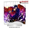 jujutsu kaisen megumi fushiguro shower curtain w59 x h71 white 709 - Jujutsu Kaisen AU Store