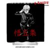 jujutsu kaisen satoru gojo shower curtain w59 x h71 black 897 - Jujutsu Kaisen AU Store