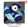 panda jjks shower curtain w59 x h71 gray 580 - Jujutsu Kaisen AU Store