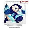 panda jjks shower curtain w59 x h71 white 382 - Jujutsu Kaisen AU Store