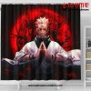 sukuna anime moonlight shower curtain 424 - Jujutsu Kaisen AU Store