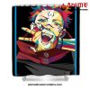 sukuna art shower curtain w59 x h71 black 657 - Jujutsu Kaisen AU Store