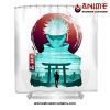 the strongest sorcerer shower curtain w59 x h71 white 494 - Jujutsu Kaisen AU Store