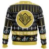 73 Sorcerer Nanami Kento JK Ugly Christmas Sweater BACK mockup - Jujutsu Kaisen AU Store