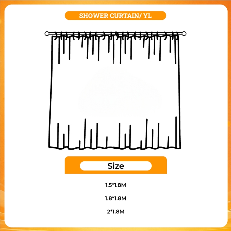 3D shower curtain - Jujutsu Kaisen AU Store