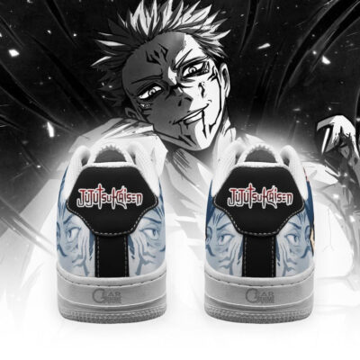 Alternative view of Jujutsu Kaisen Ryoumen Sukuna Low Top New Style 02 Sneakers