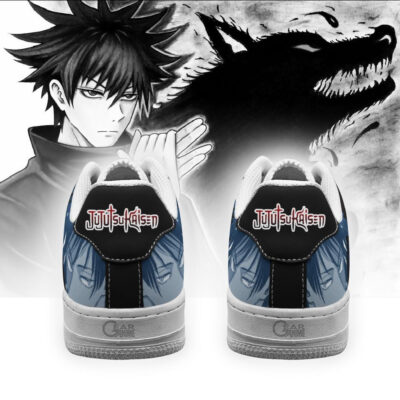 Alternative view of Jujutsu Kaisen Fushiguro Megumi Low Top Sneakers