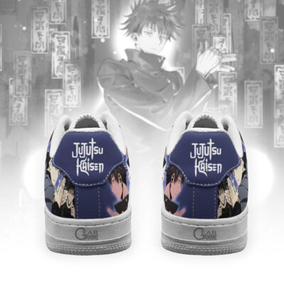 Alternative view of Jujutsu Kaisen Fushiguro Megumi Low Top New The  Sneakers