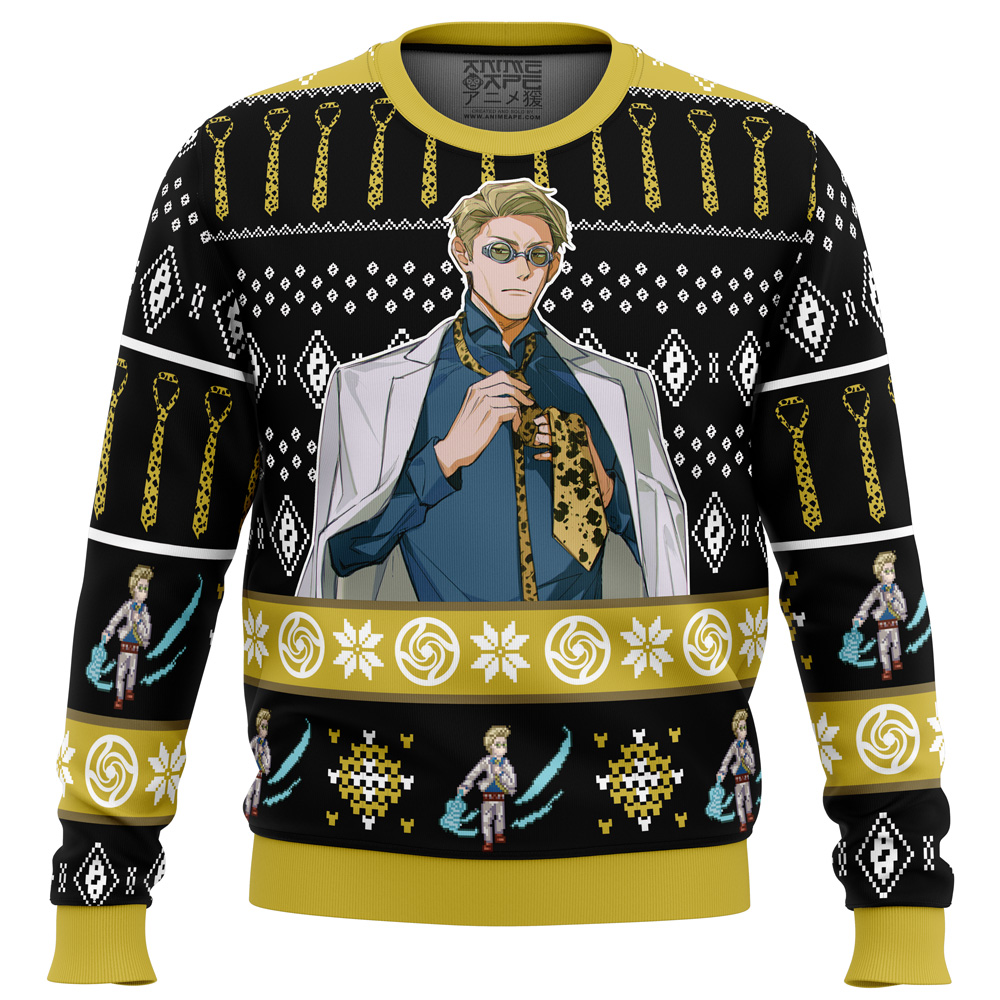 7:3 Sorcerer Nanami Kento Jujutsu Kaisen Ugly Christmas Sweater