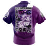 Gojo Satoru Hollow Purple JK Short Sleeve Hawaiian Shirtt BACK Mockup - Jujutsu Kaisen AU Store