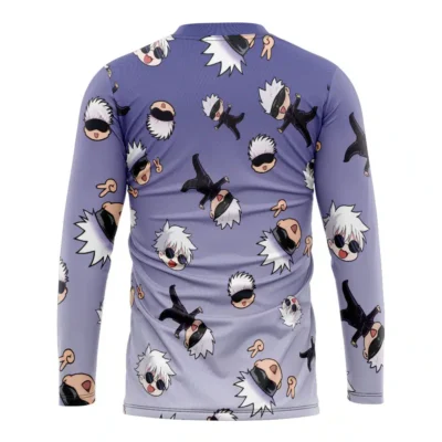 Alternative view of Gojo Satoru Pattern Jujutsu Kaisen Hockey Jersey