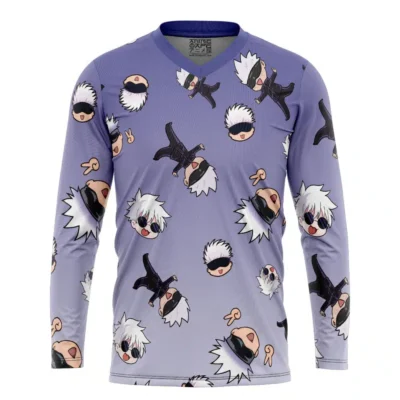 Gojo Satoru Pattern Jujutsu Kaisen Hockey Jersey