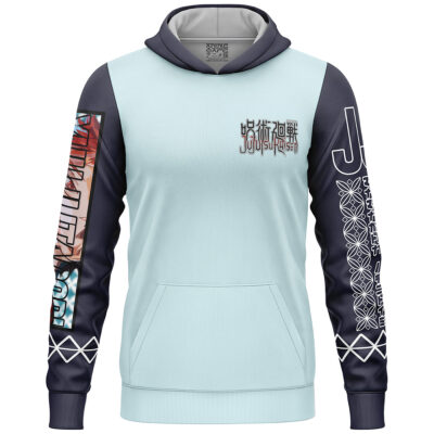 Alternative view of Itadori x Sukuna Jujutsu Kaisen Streetwear Lightweight Hoodie