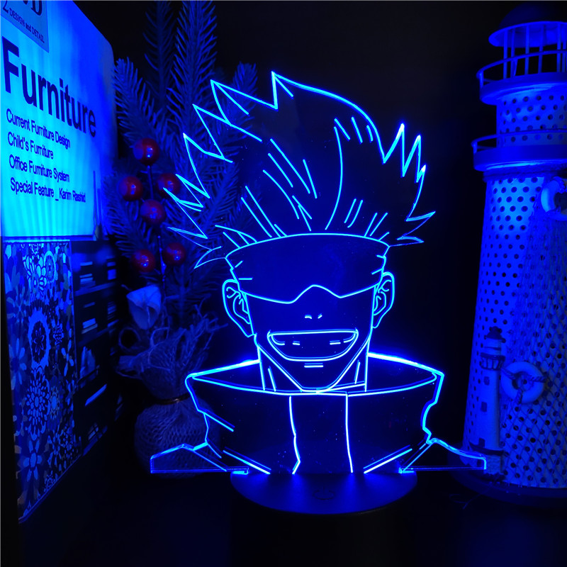Jujutsu Kaisen Gojo Satoru New Anime Led Lamp