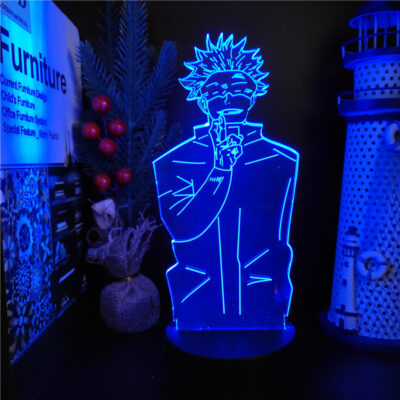 Jujutsu Kaisen Led Lamp Anime Gojo Satoru