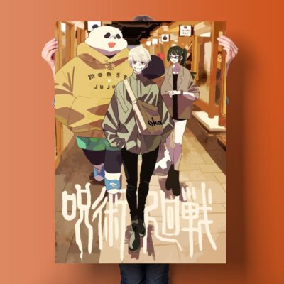 Anime Jujutsu Kaisen Canvas Painting Wall Art