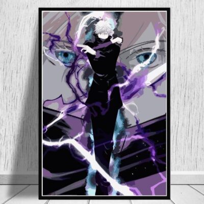 Jujutsu Kaisen Gojo Satoru Canvas Wall Art