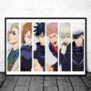 New Jujutsu Kaisen Anime Canvas Wall Art