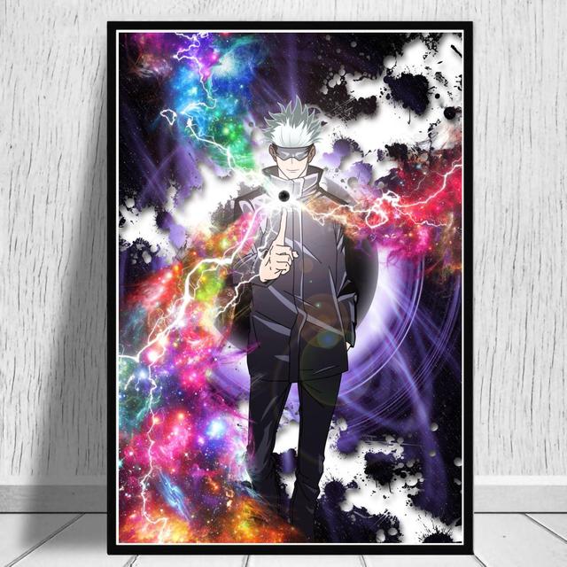 Magical Jujutsu Kaisen Gojo Satoru Wall Art